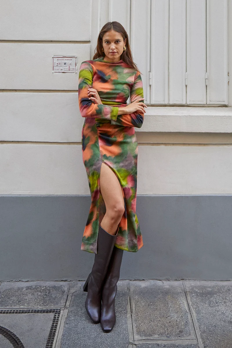 Robe Allure Flora Sauge