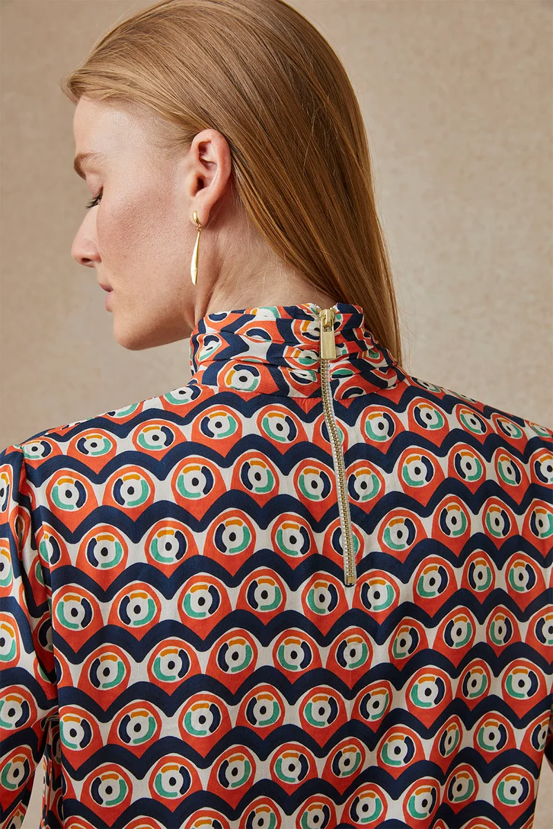 Blouse Impériale Prunelle
