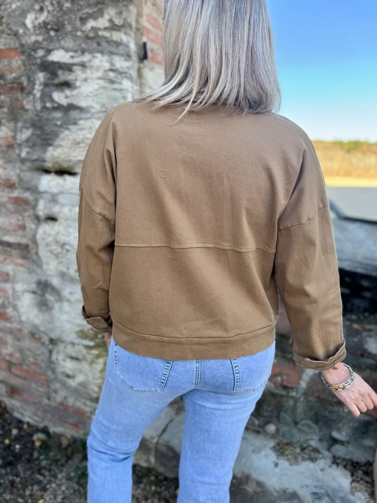 Blouson Roméo camel