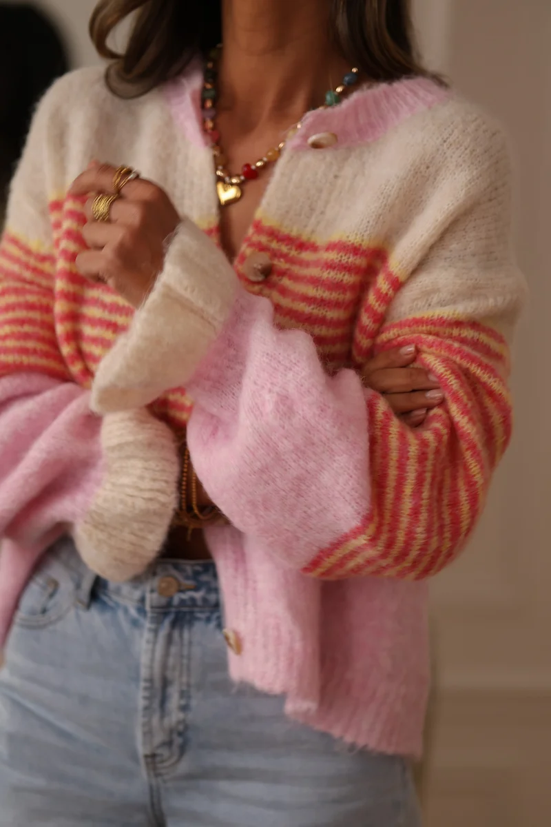 Gilet Wendy rose
