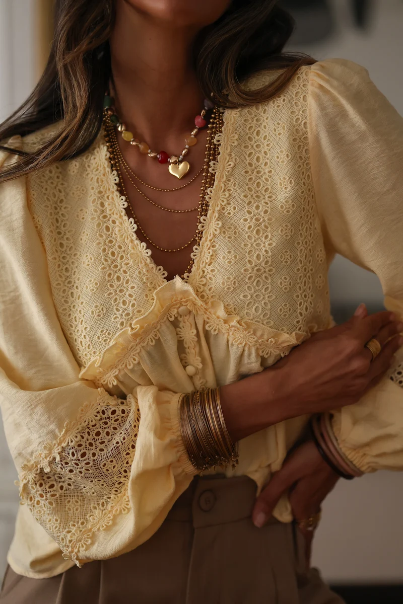 Blouse Laya jaune