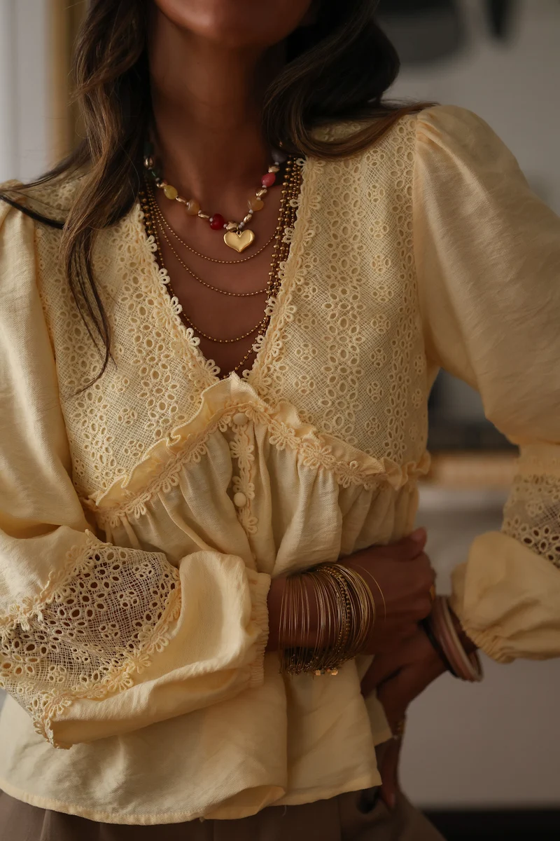 Blouse Laya jaune
