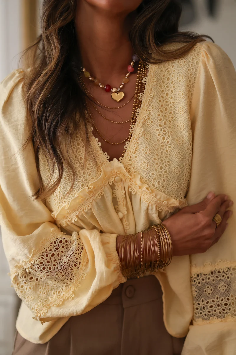 Blouse Laya jaune