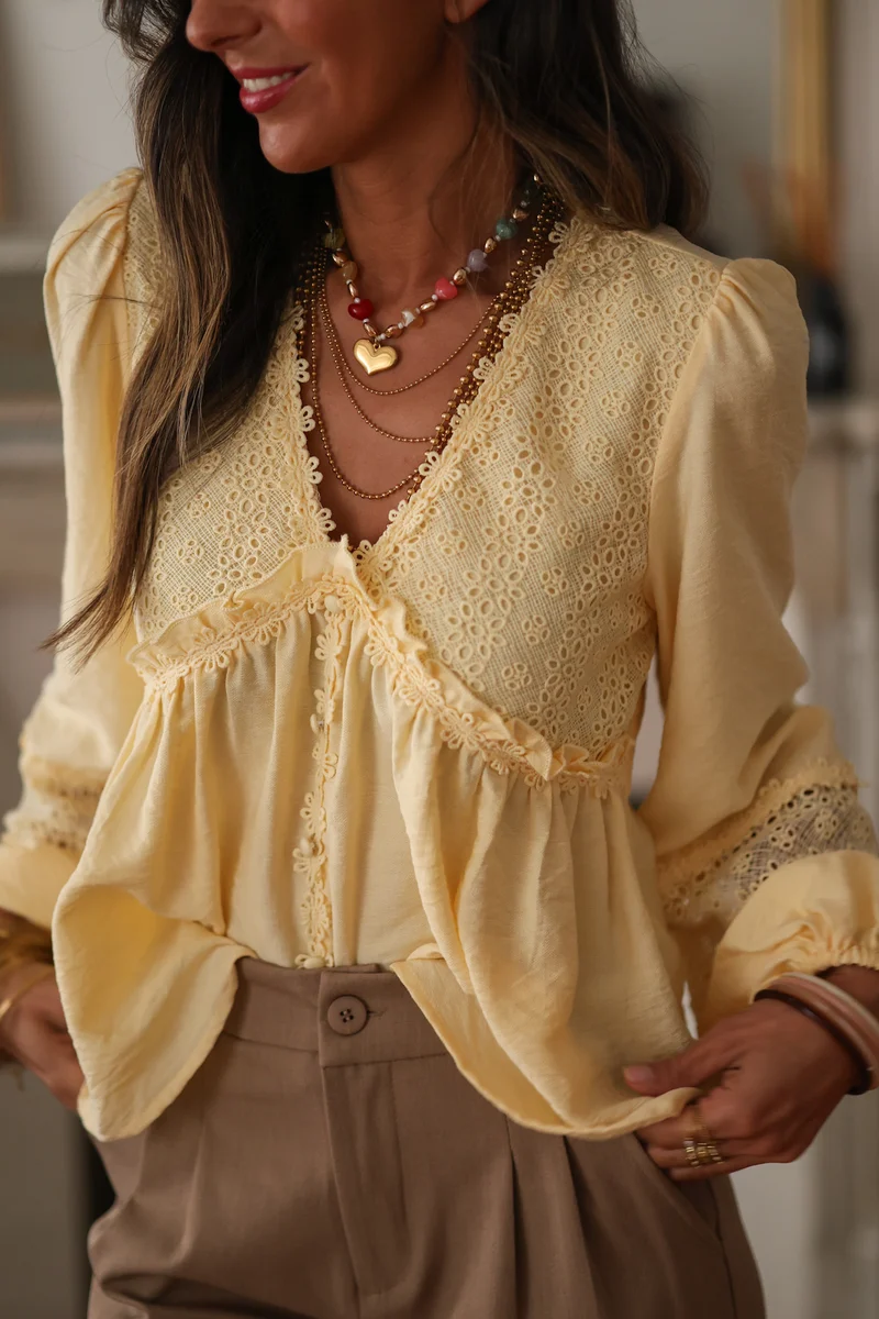 Blouse Laya jaune