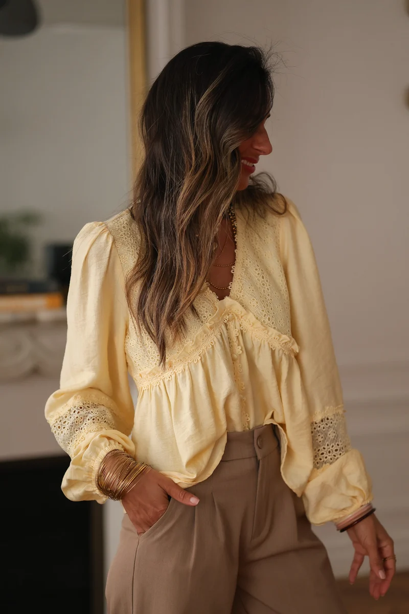 Blouse Laya jaune