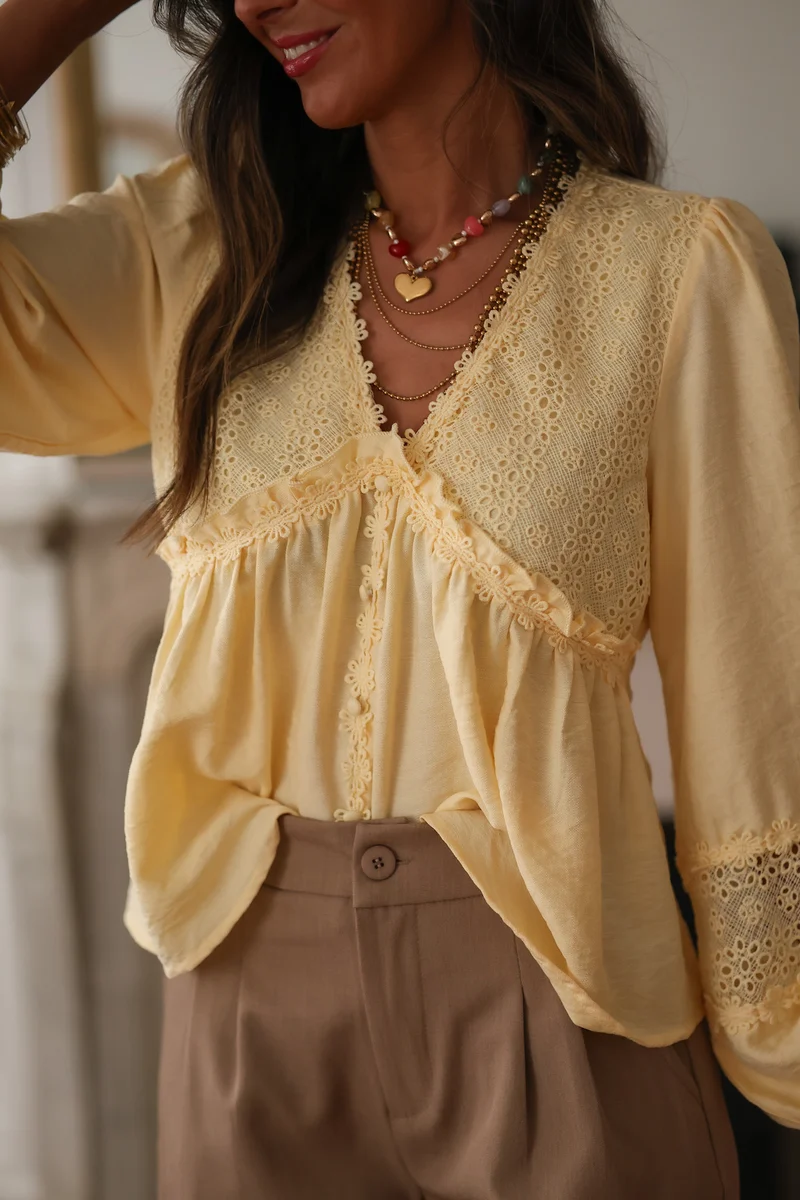 Blouse Laya jaune