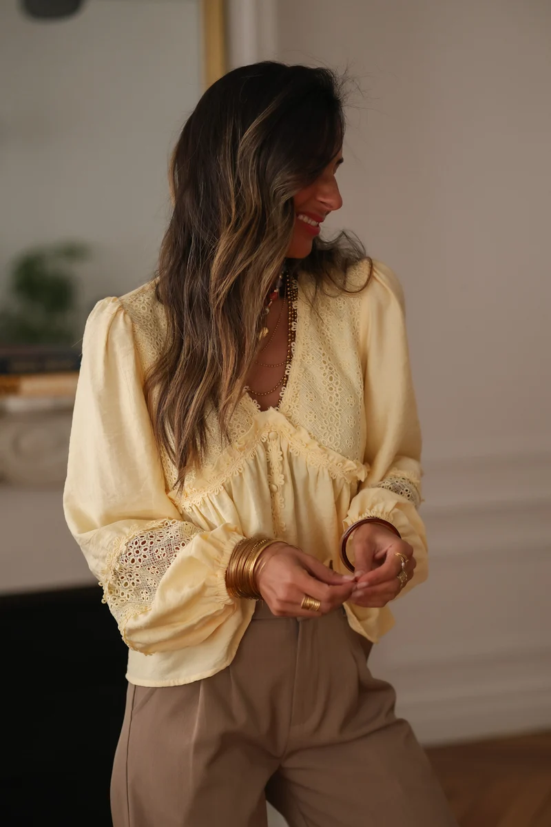 Blouse Laya jaune