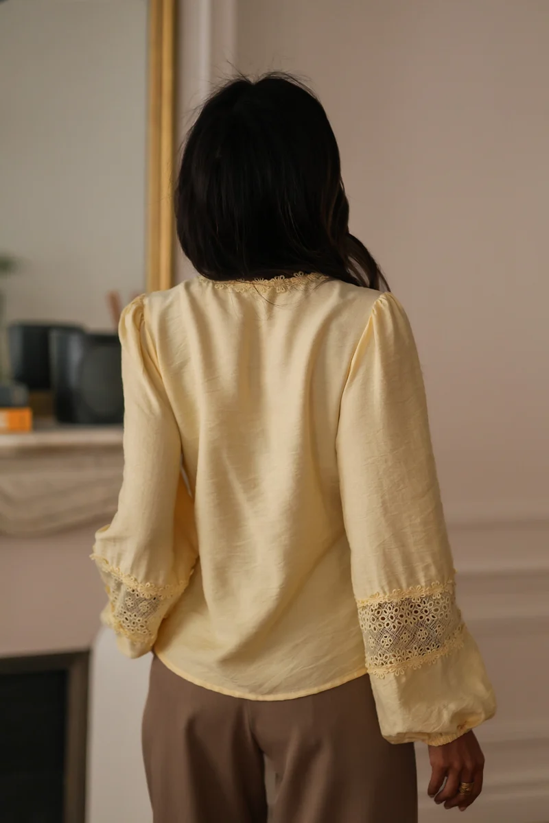 Blouse Laya jaune
