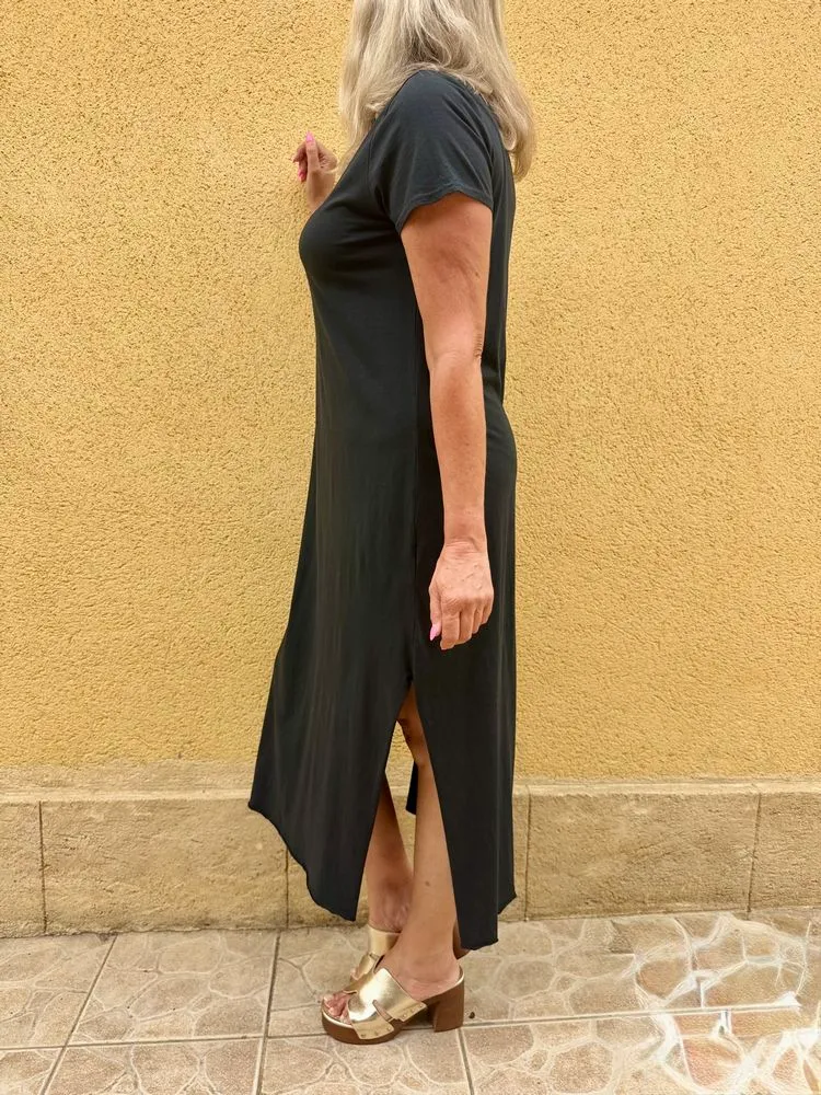 Robe teeshirt Etoile noir