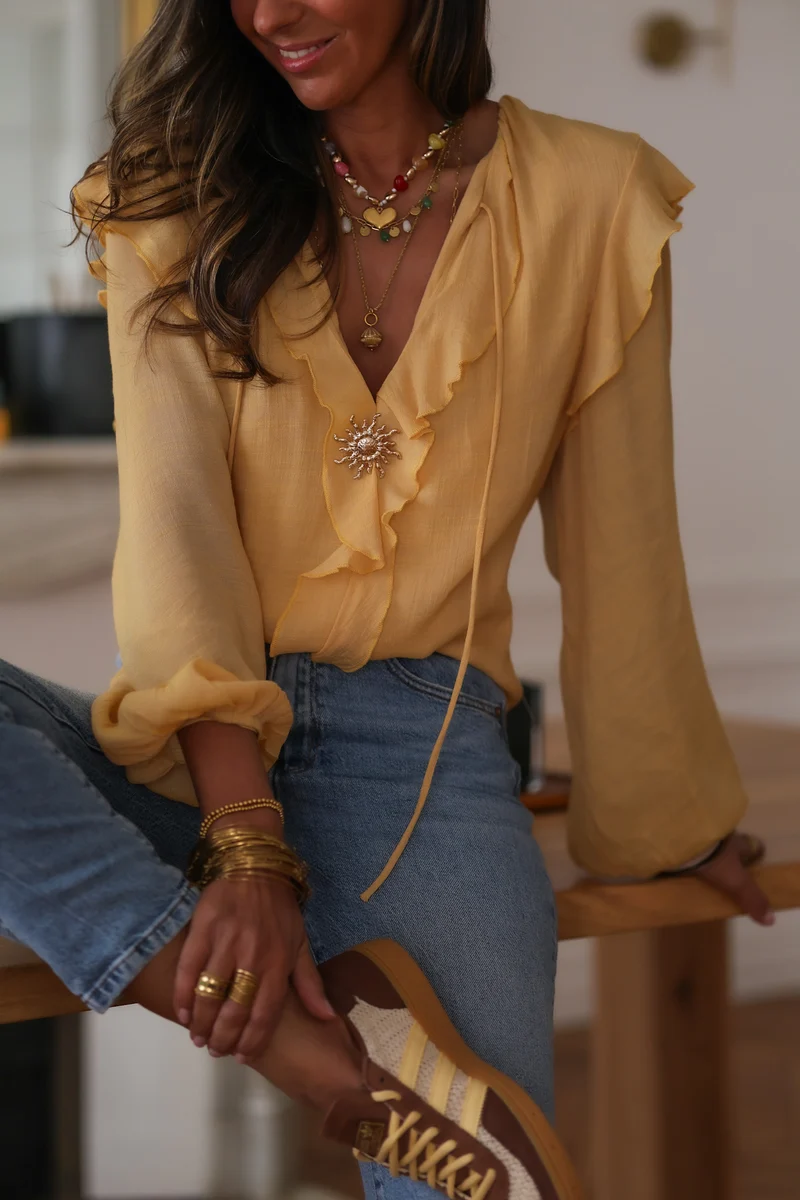 Blouse Paola jaune