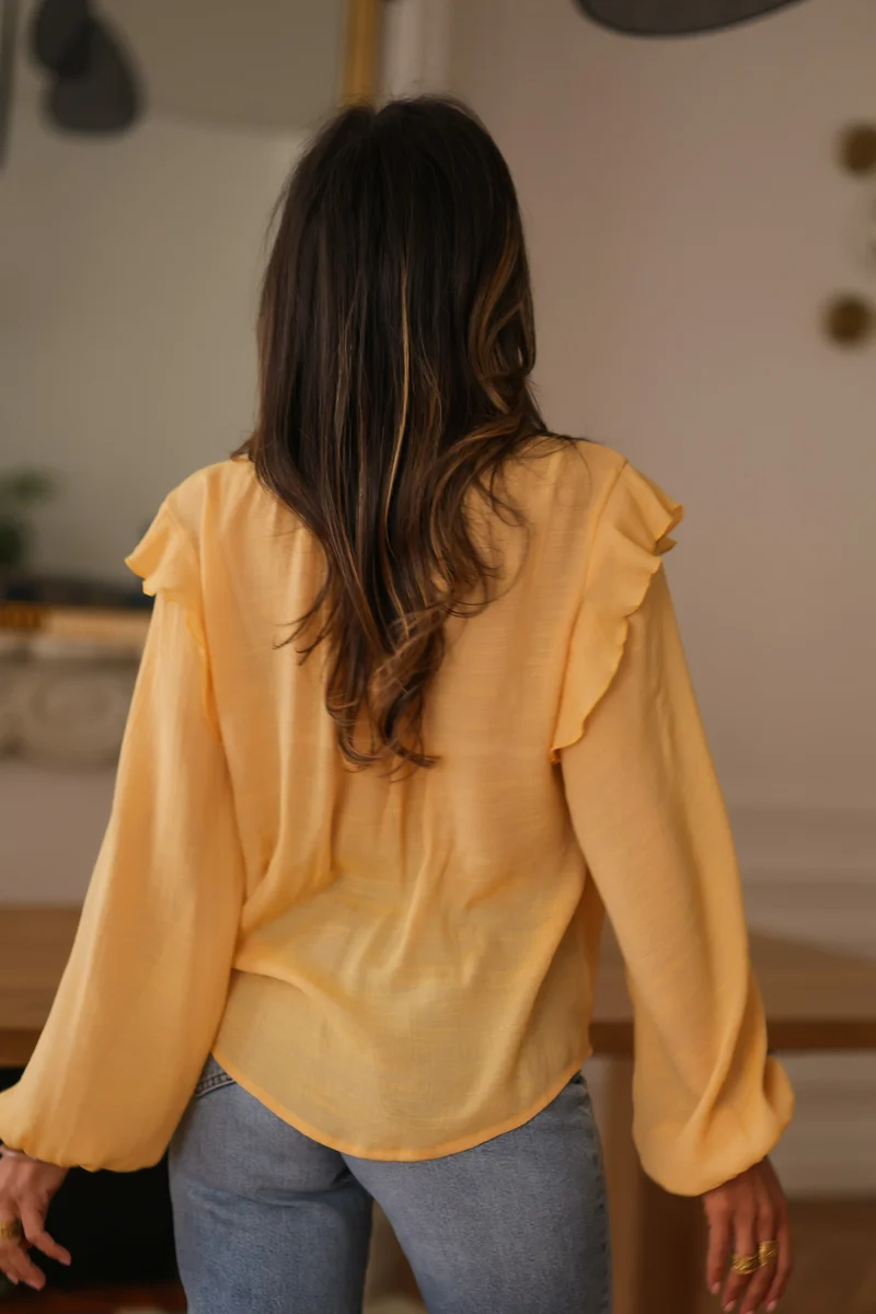 Blouse Paola jaune