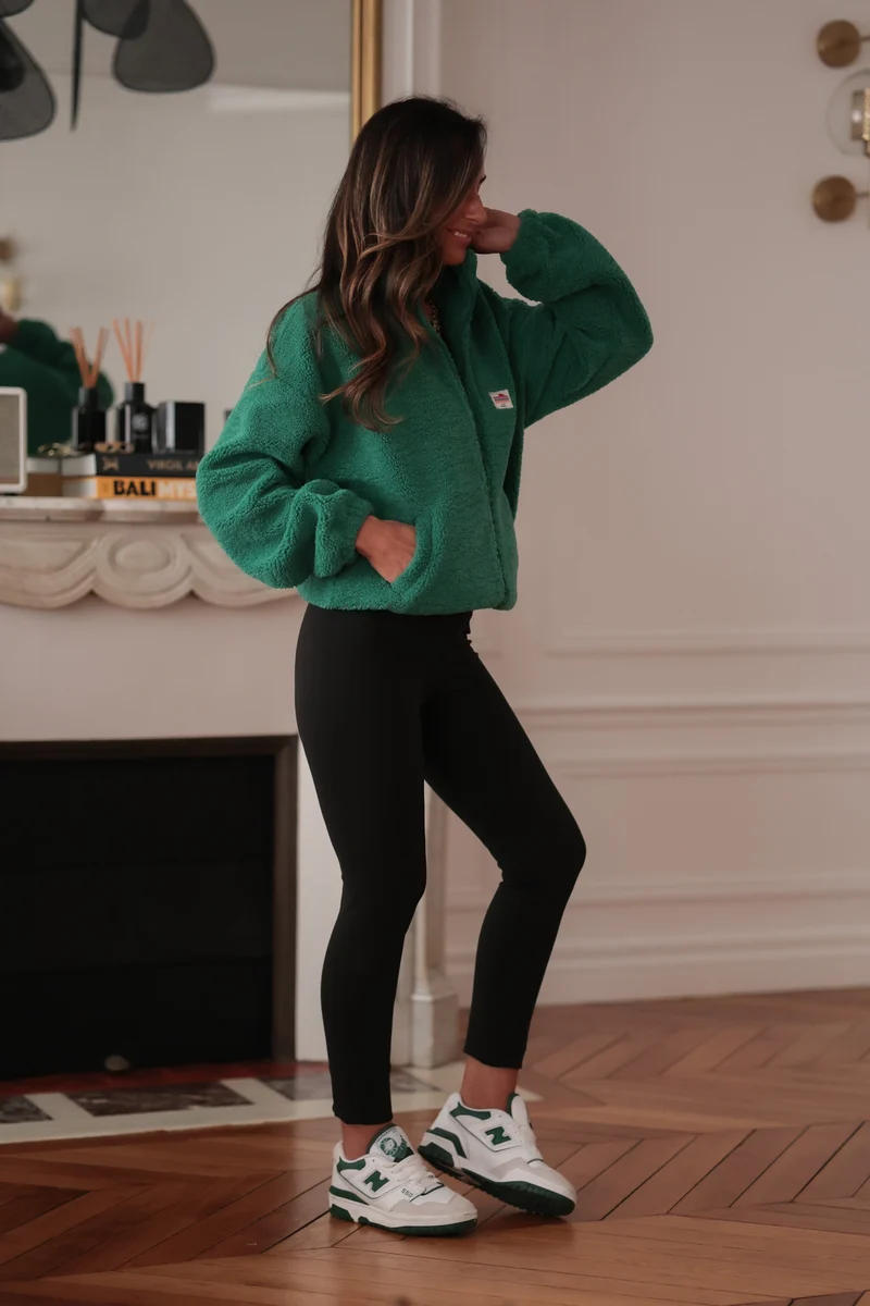 Veste polaire Johane vert