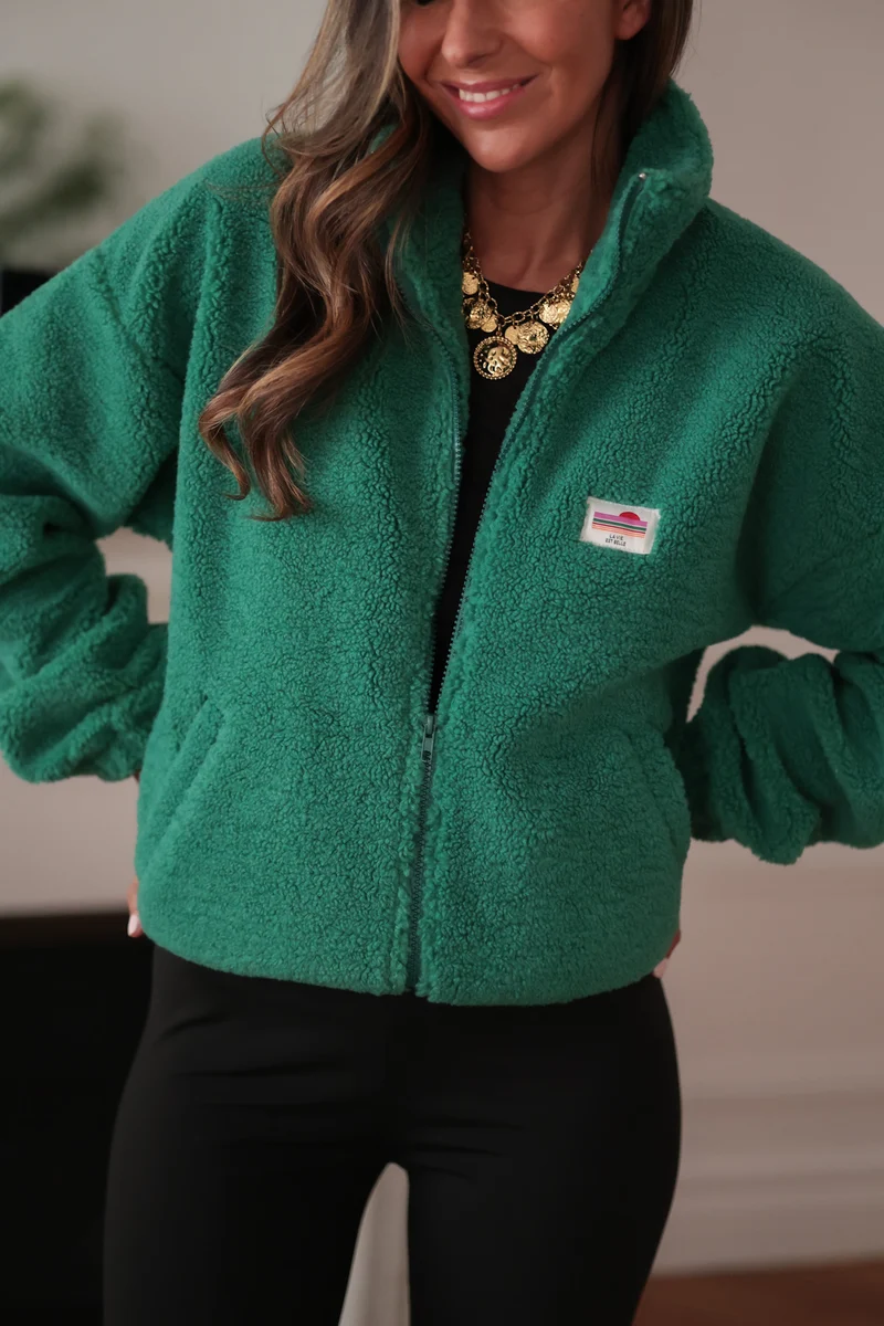 Veste polaire Johane vert
