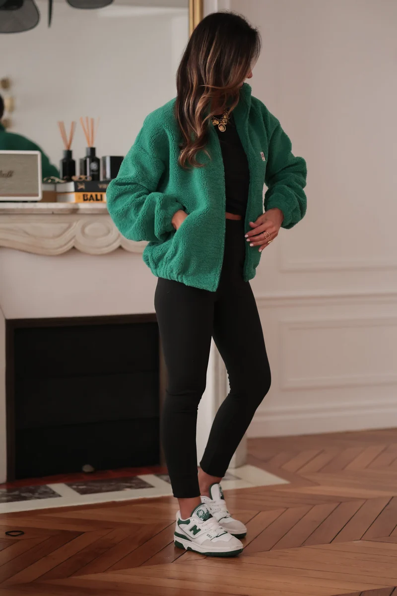 Veste polaire Johane vert