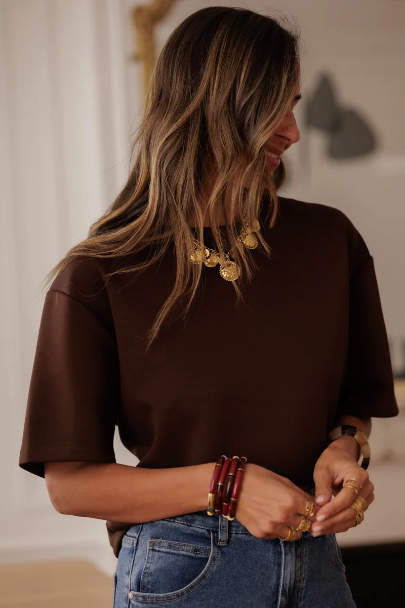 Tee-shirt Charly choco