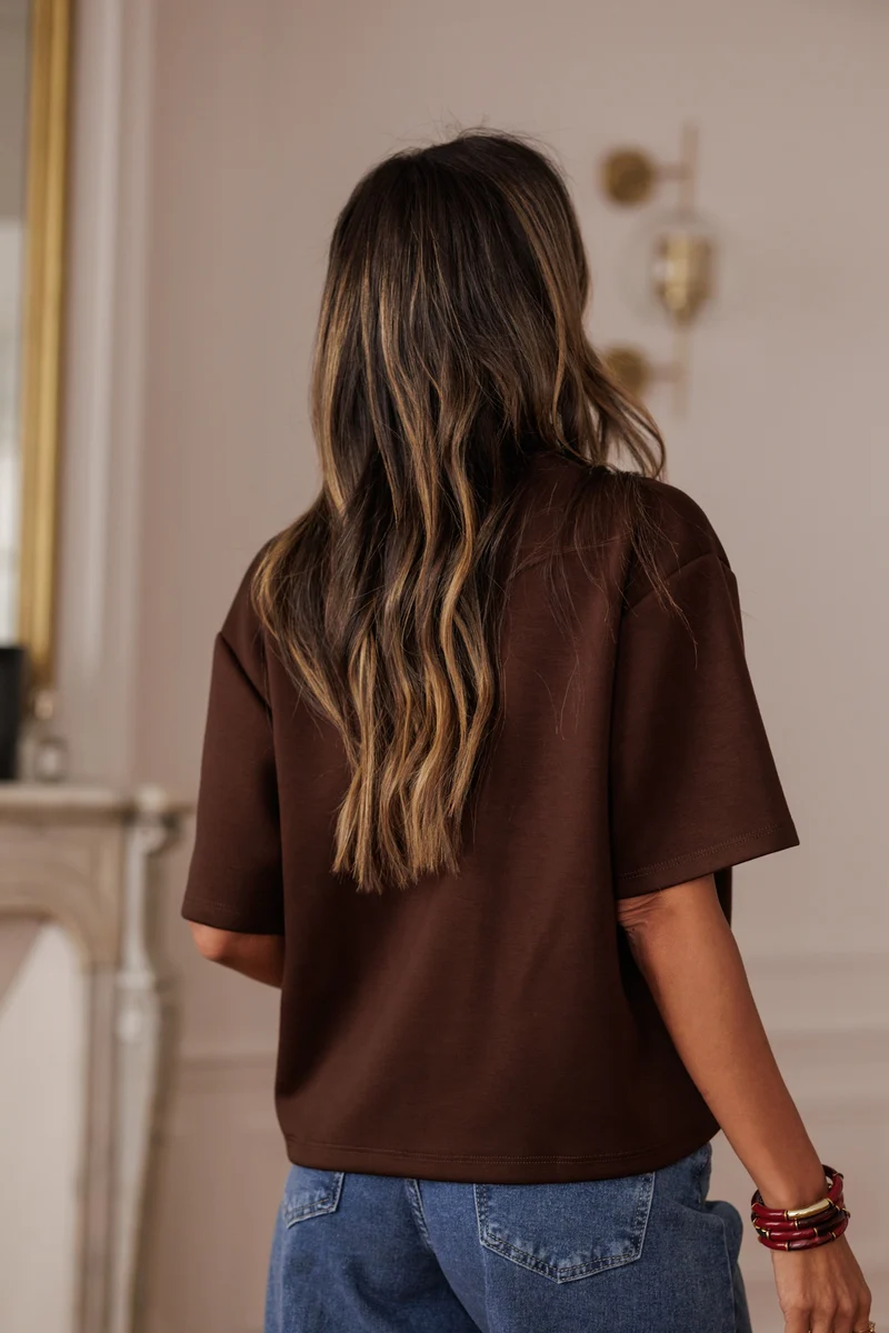 Tee-shirt Charly choco