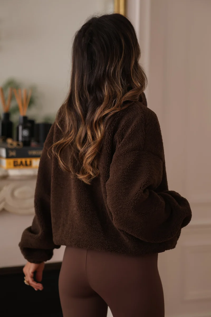 Veste polaire Johane choco