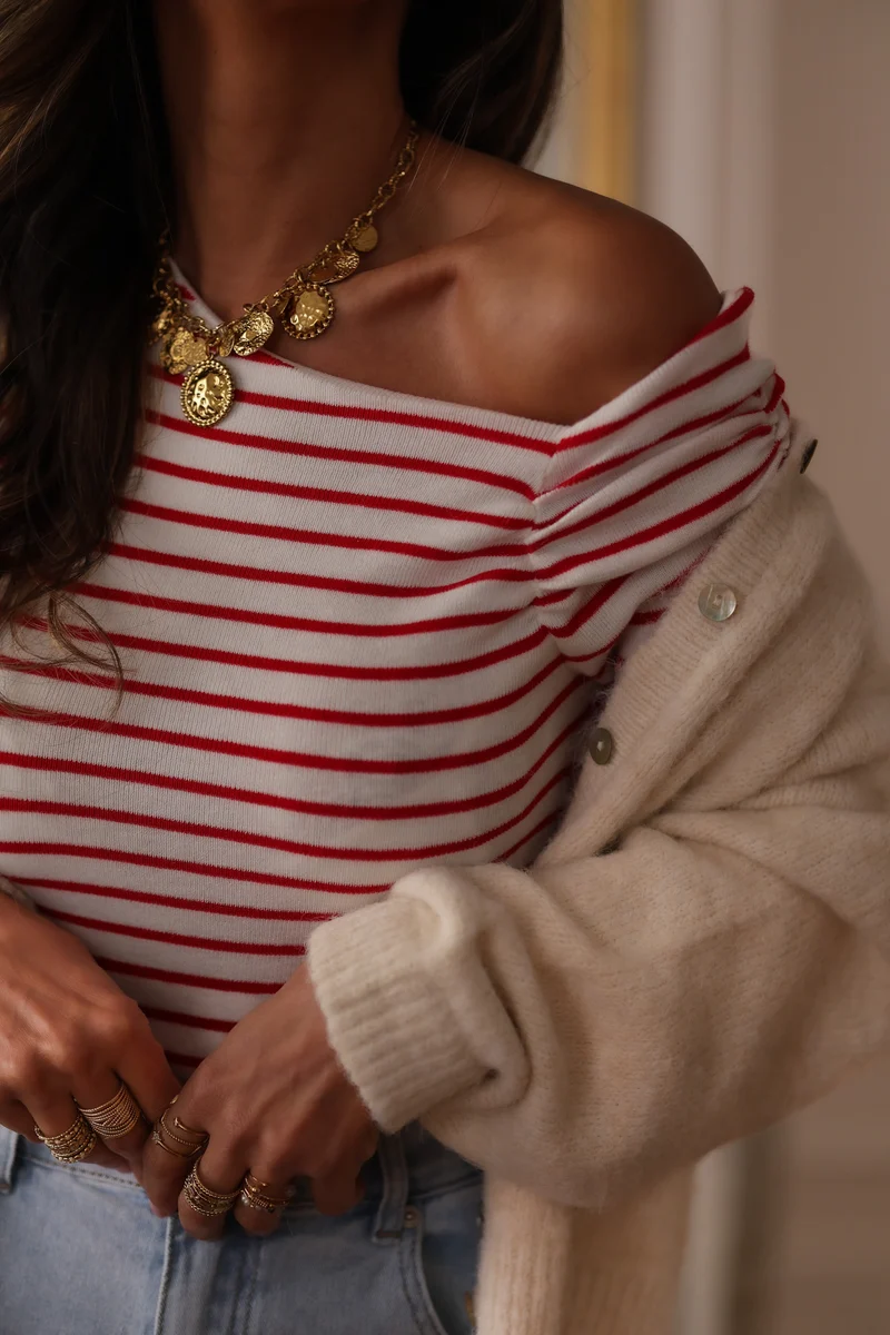 Top Trudy marinière