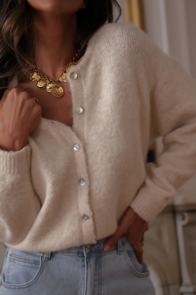 Gilet Abel beige