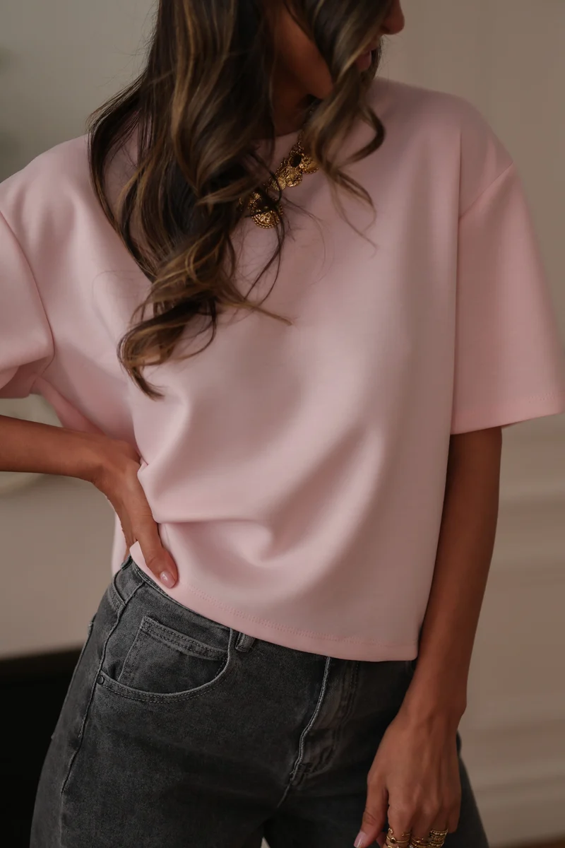 Tee-shirt Charly rose