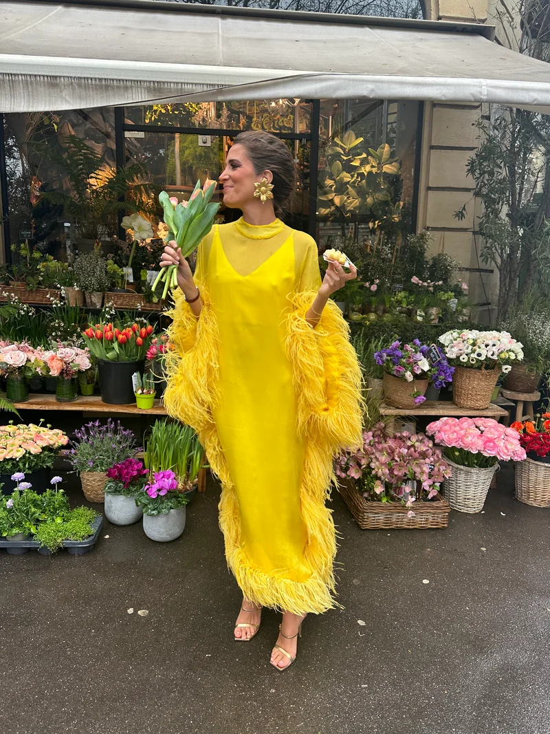 Robe Livingstone jaune