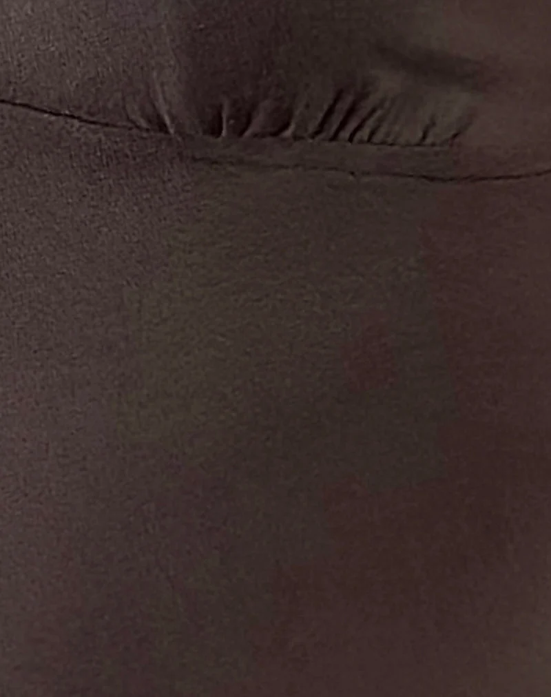 Haut à manches longues Netalo, couleur « Peppercorn »