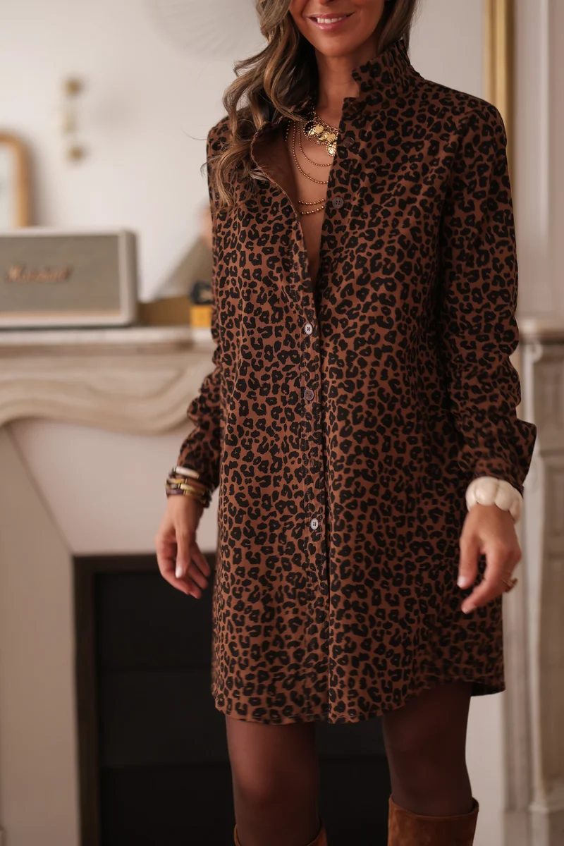 Robe Billie léopard