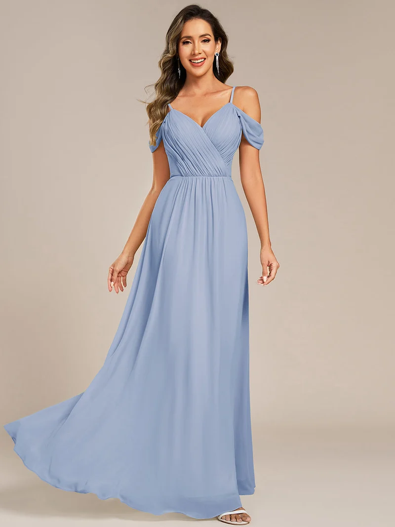 Robe de demoiselle d'honneur transparente dos nu