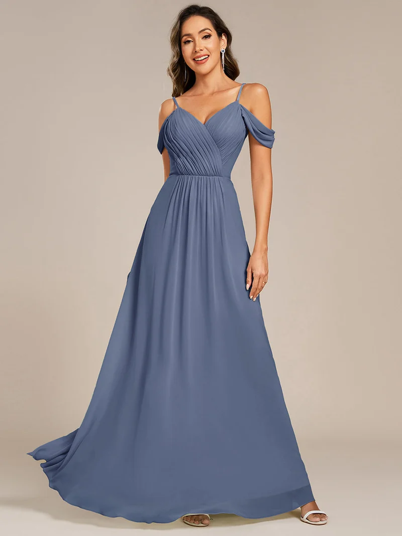 Robe de demoiselle d'honneur transparente dos nu
