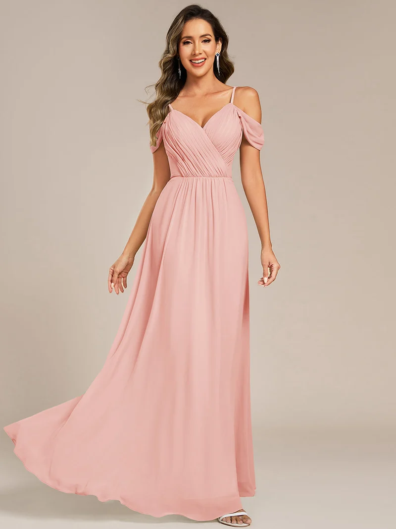 Robe de demoiselle d'honneur transparente dos nu