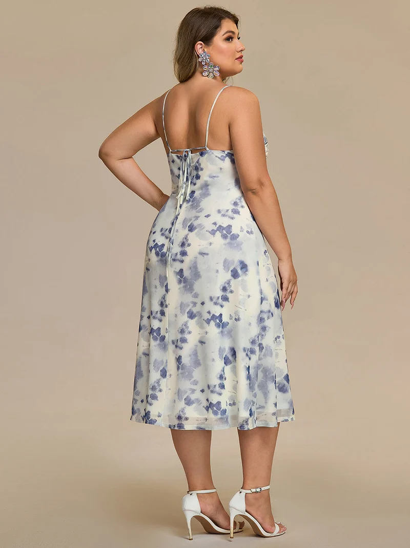 ever ELYRA|Robe de mariée florale ajustable multi-positions pour invité(Vente finale)