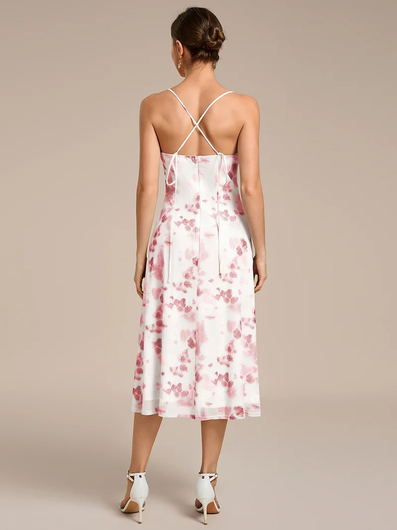 ever ELYRA|Robe de mariée florale ajustable multi-positions pour invité(Vente finale)