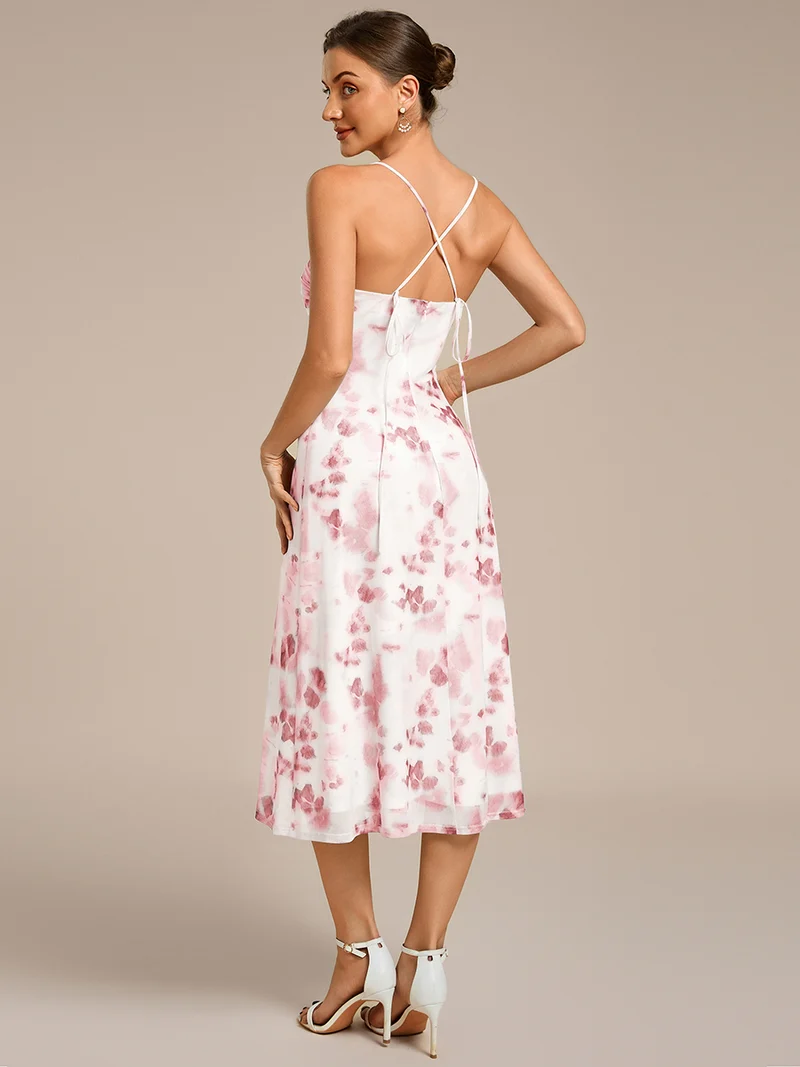 ever ELYRA|Robe de mariée florale ajustable multi-positions pour invité(Vente finale)