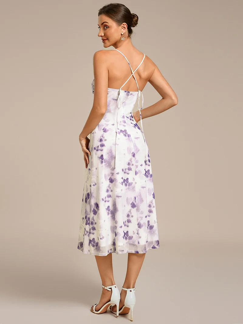 ever ELYRA|Robe de mariée florale ajustable multi-positions pour invité(Vente finale)