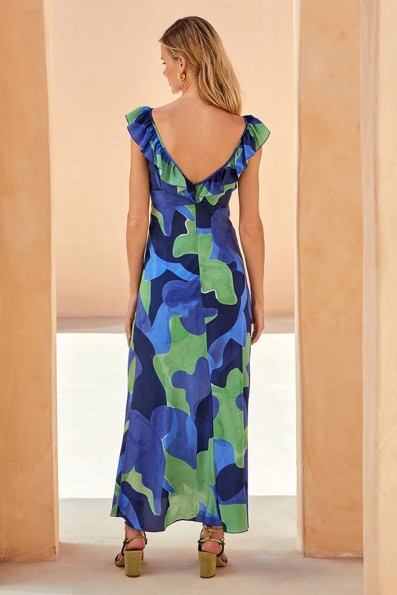 Robe Passion en soie L'Envol Moorea