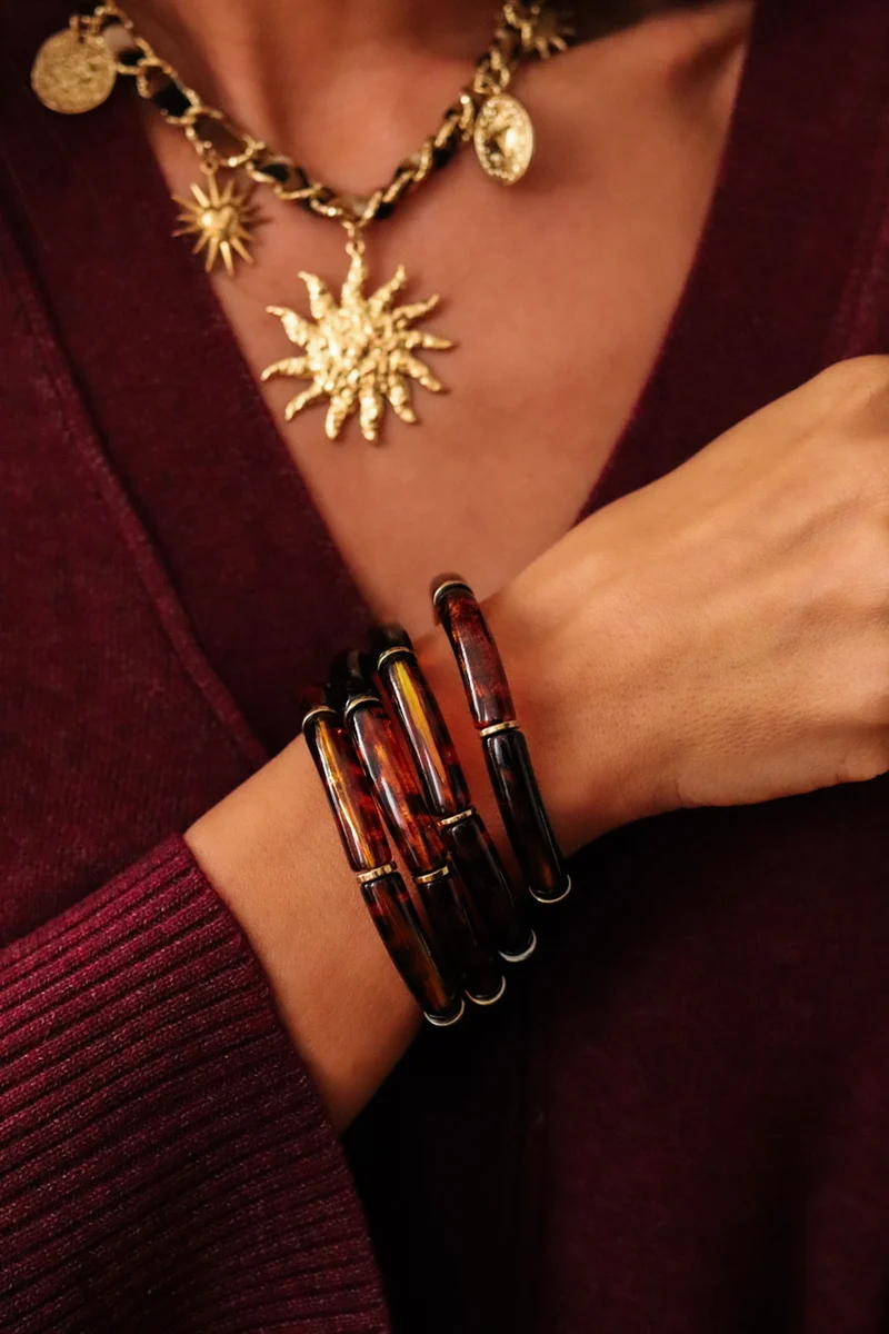 Bracelet Ambre léo