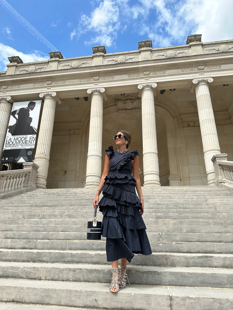 Robe Ulla Johnson bleu marine