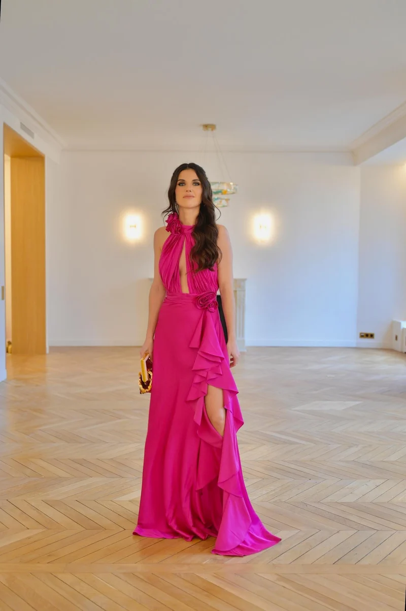 Vente Robe Rose Anna fuschia