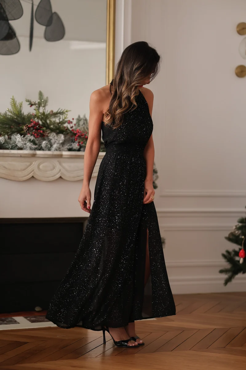 Robe longue Laly noire