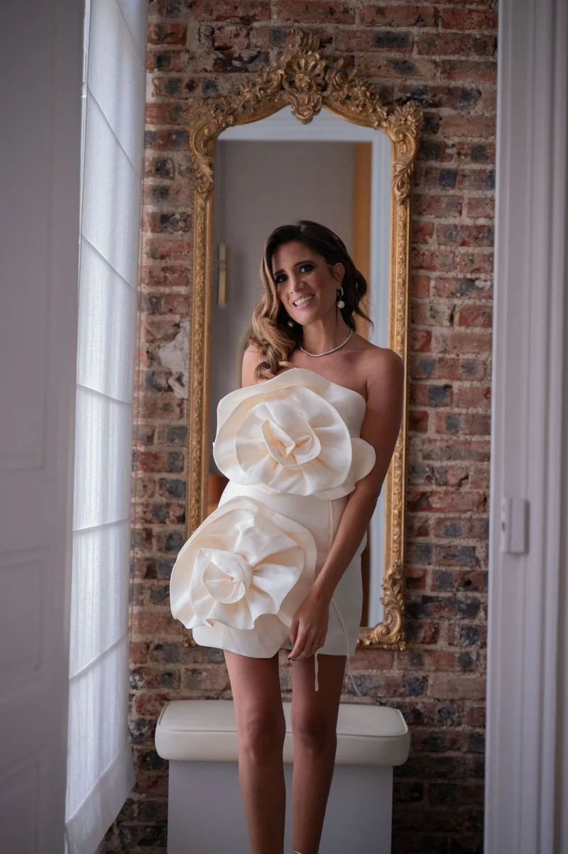 Robe Magda blanche