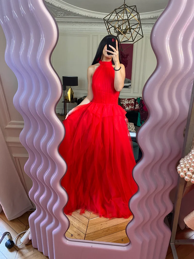 Robe Soleil rouge