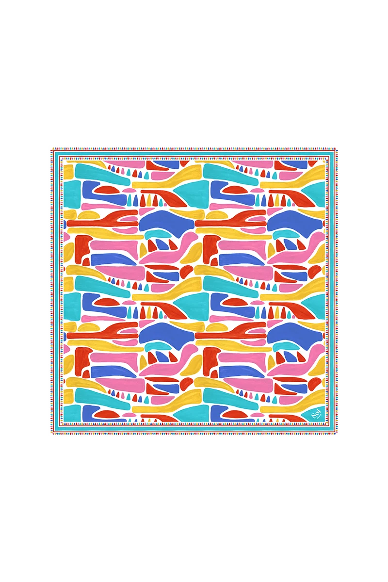 Foulard en coton Mexico