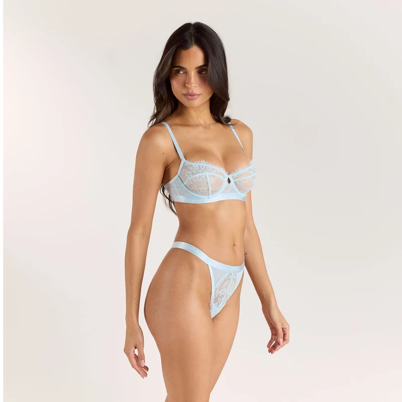 Soutien-gorge Entice Balcony - Bleu Clair