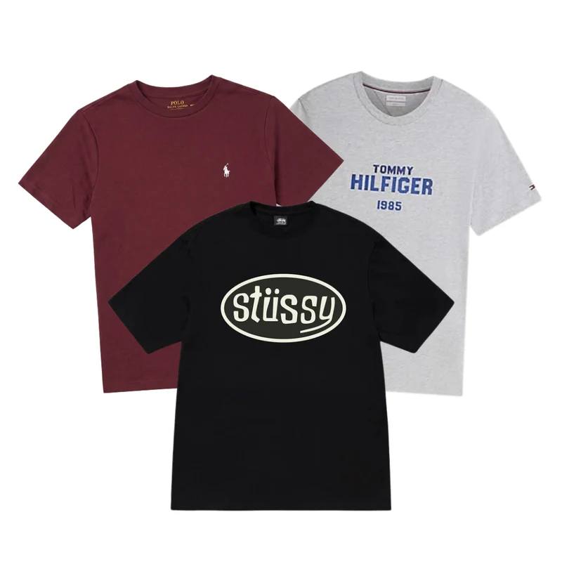 AUTUMN DROP 50x Pièces Tee-Shirt Branded Premium (72H DISPATCH)