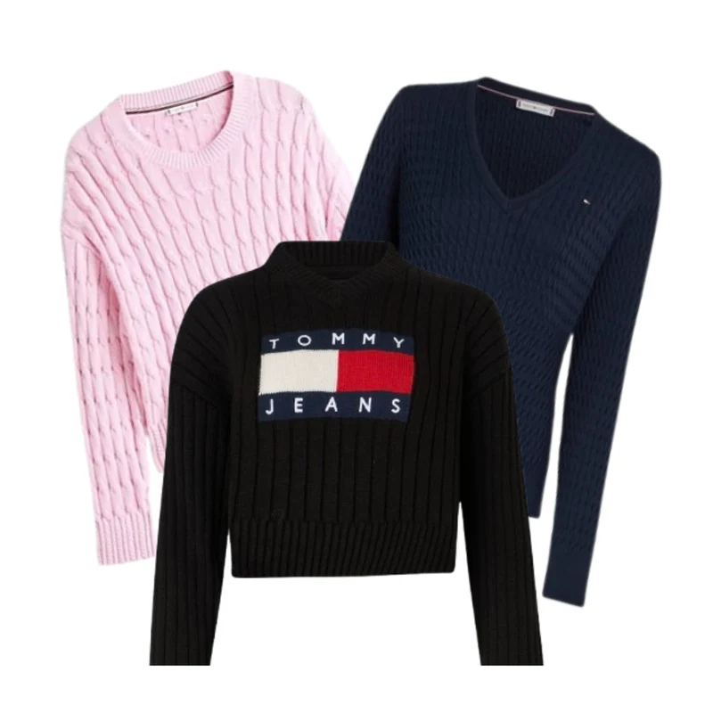 AUTUMN DROP 30x Pièces Pull Tommy Hilfiger Femme (72H DISPATCH)