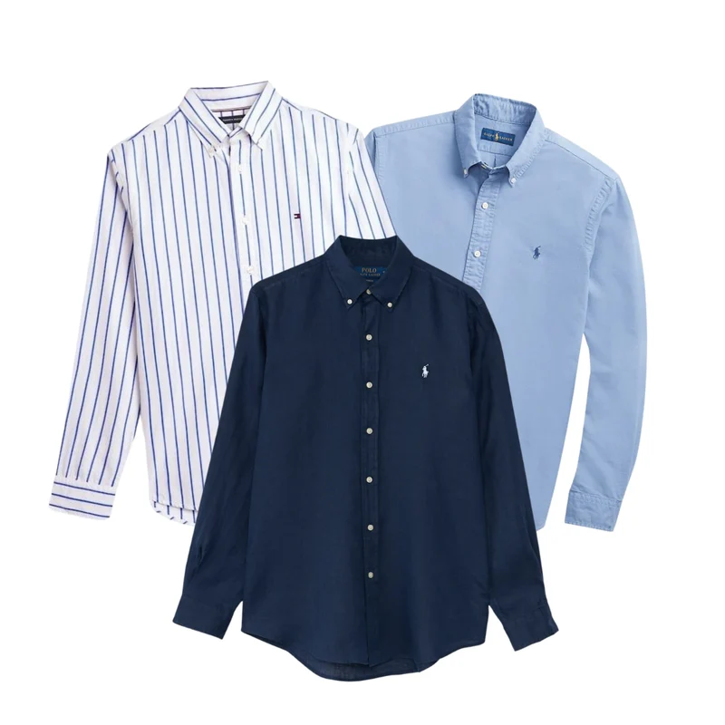 AUTUMN DROP 25x Pieces Chemise Ralph Lauren / Tommy Hilfiger (72H DISPATCH)