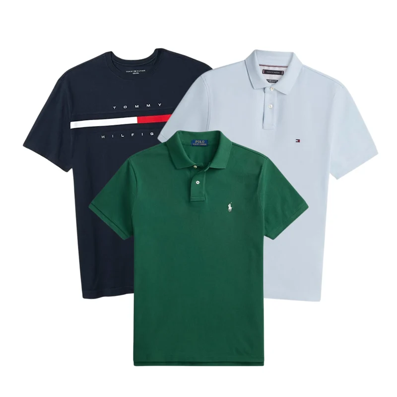AUTUMN DROP 25x Pièces Tee-shirt & Polo Ralph Lauren / Lac / Tommy Hilfiger (72H DISPATCH)