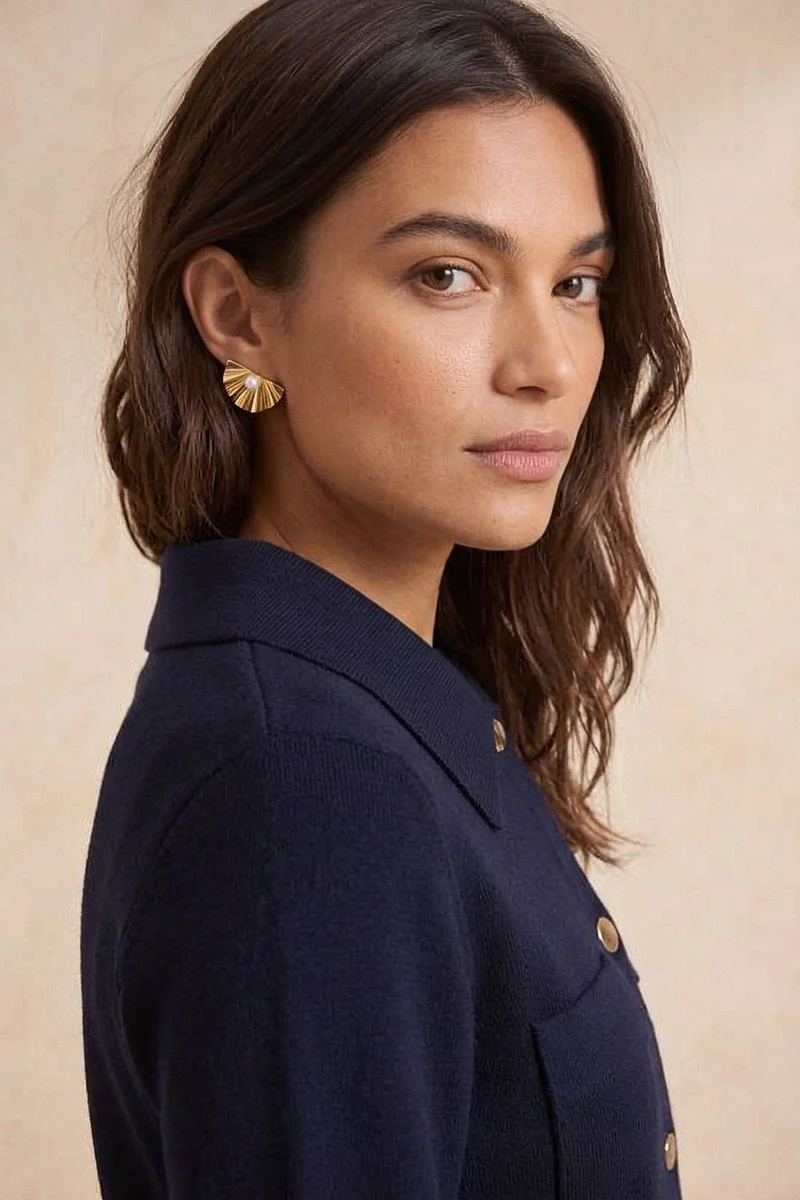 Cardigan en laine Idéaliste