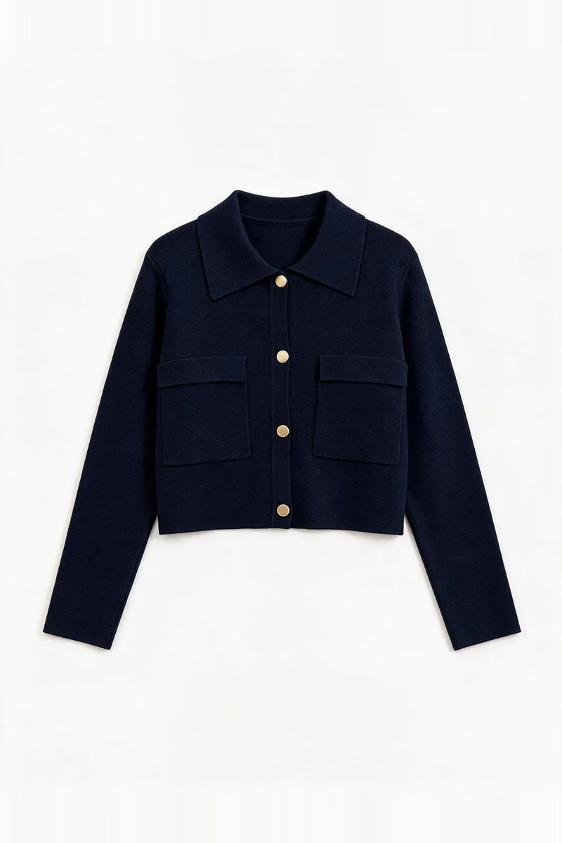 Cardigan en laine Idéaliste