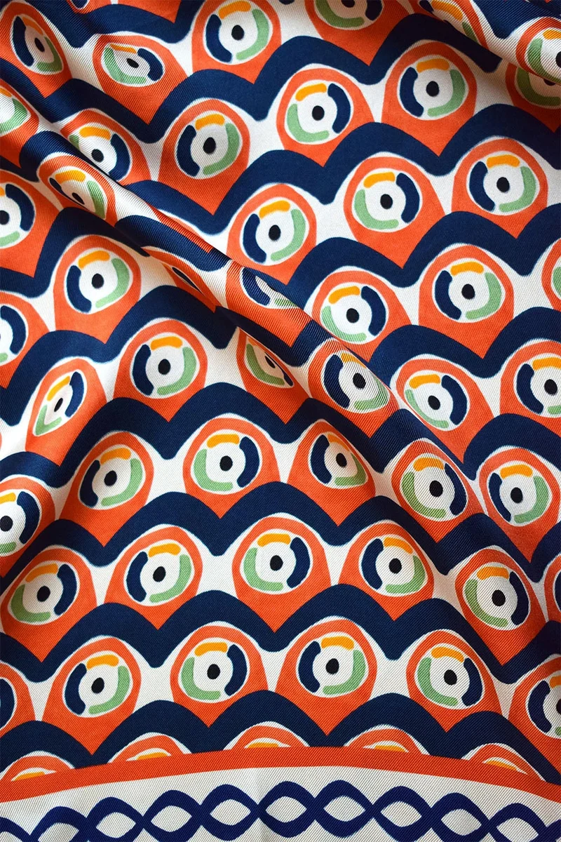 Foulard en soie Prunelle
